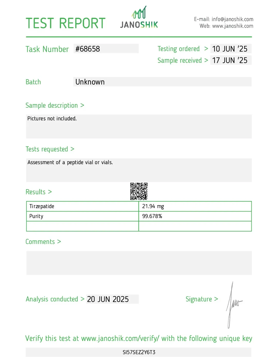 COA Certificate 1